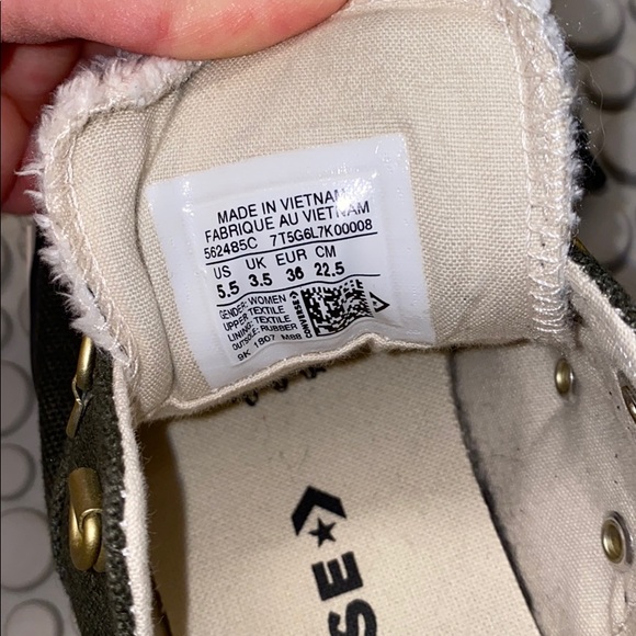 Converse All Star US size 5.5 green - Picture 6 of 7